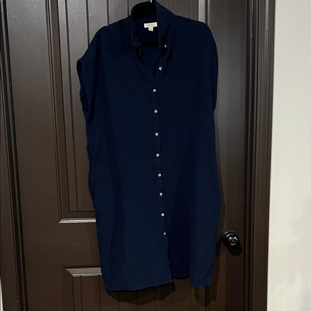 Style & Co. Navy Maxi Dress
